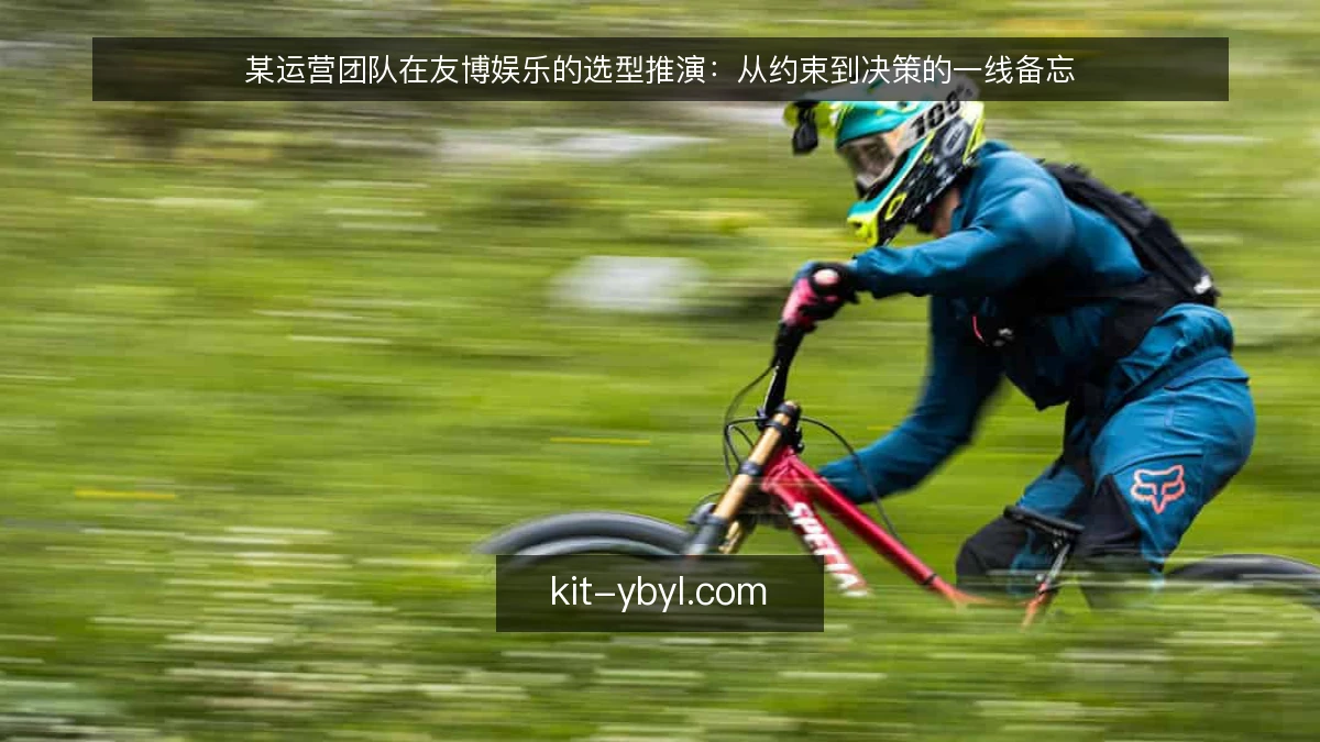 某运营团队在友博娱乐的选型推演：从约束到决策的一线备忘