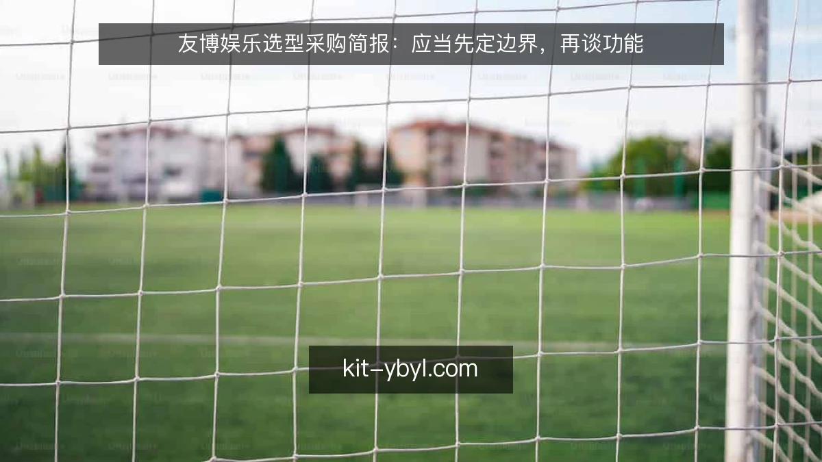 友博娱乐选型采购简报:应当先定边界,再谈功能